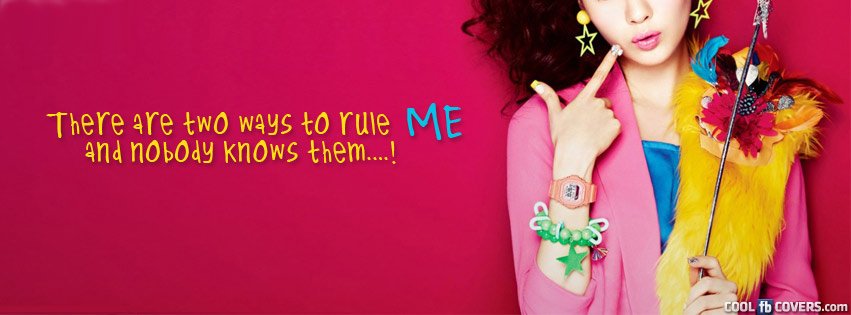attitude girl with style facebook cover